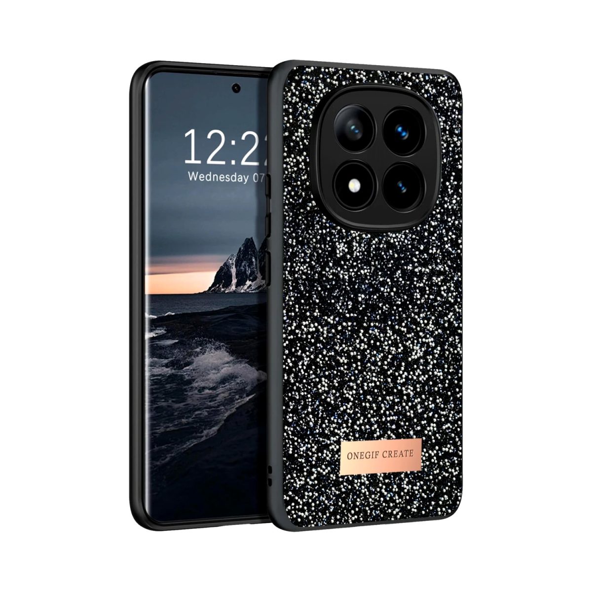 Xiaomi Redmi Note 14 Pro 4G Bright Simli Kapak - Derin Mor - Görsel 2