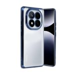 Xiaomi Redmi Note 14 Pro 4G Kılıf Razer Lensli Silikon - Lacivert