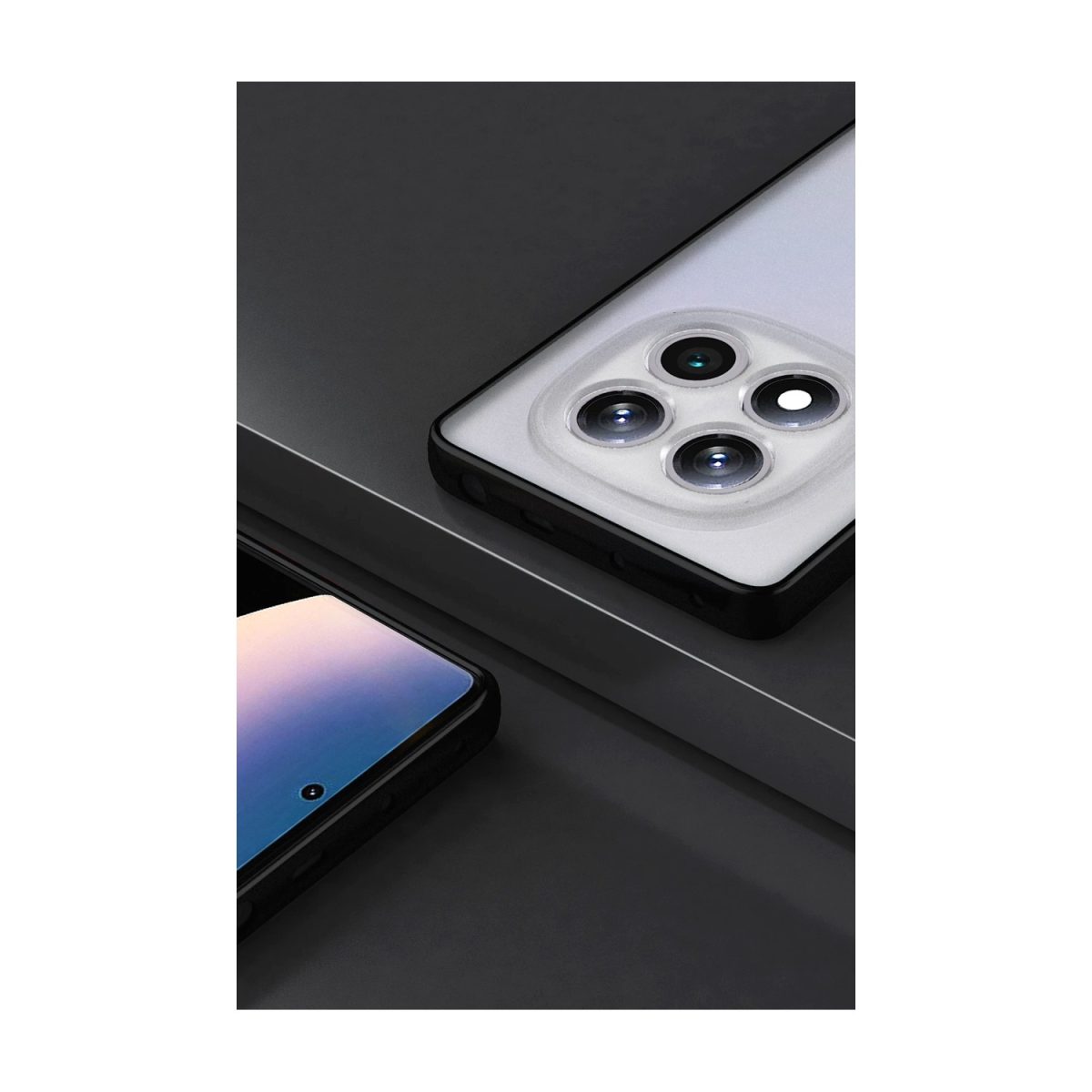 Xiaomi Redmi Note 14 Pro Plus Kılıf Montreal Silikon Kapak - Siyah - Görsel 3