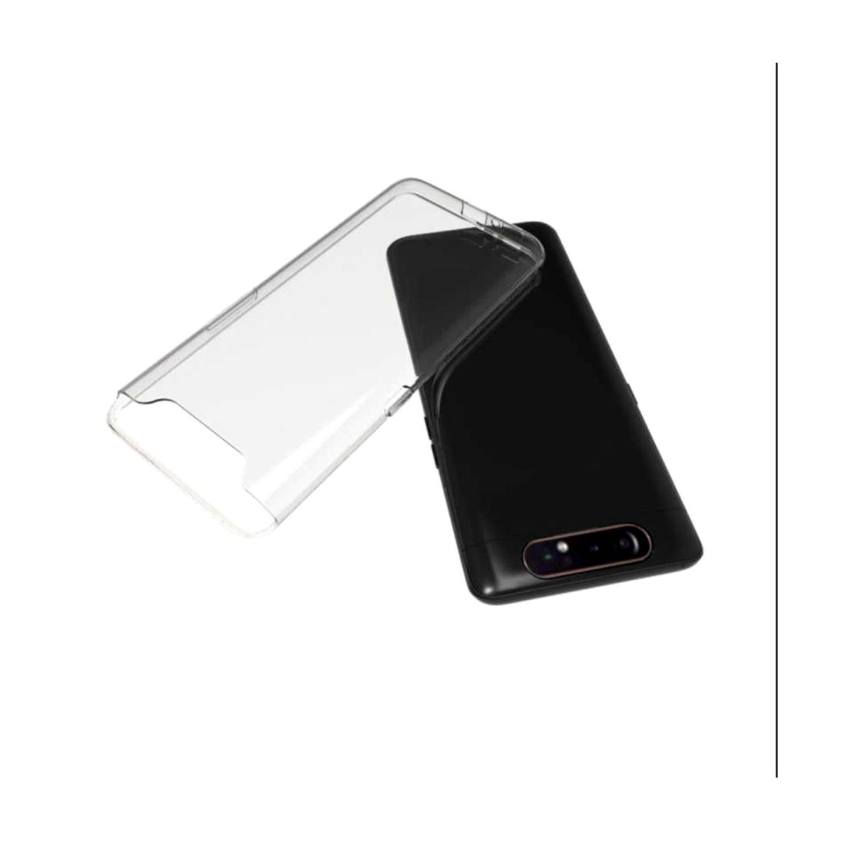 Galaxy A80 Kılıf Süper Silikon Kapak Galaxy A80 - Görsel 4