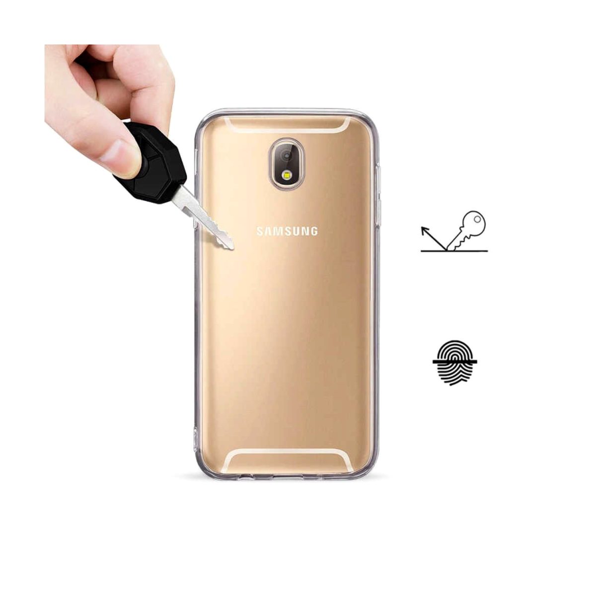 Galaxy J530 Pro Kılıf Süper Silikon Kapak Galaxy J530 Pro - Görsel 3